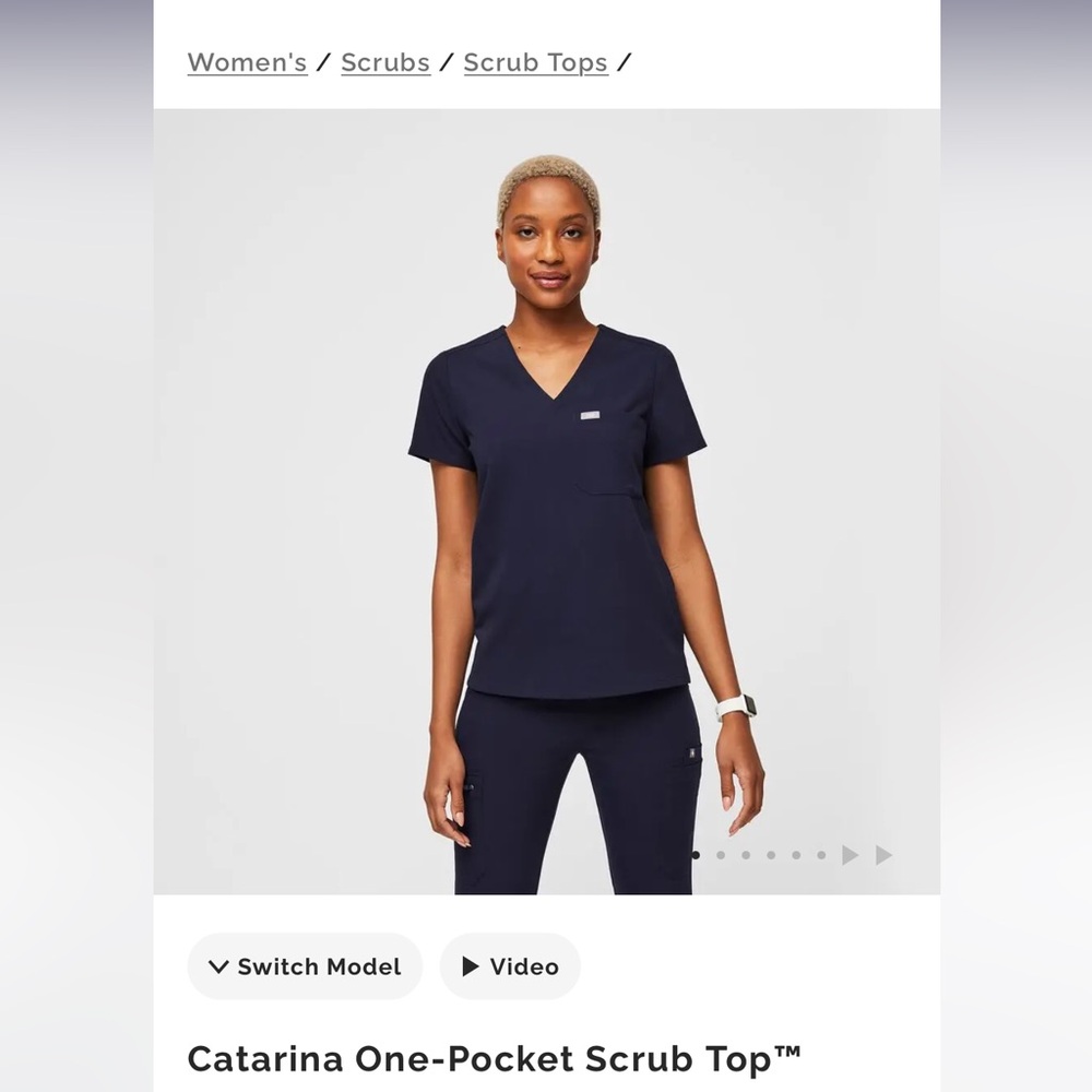Figs NWT Catarina scrub top one pocket size XL